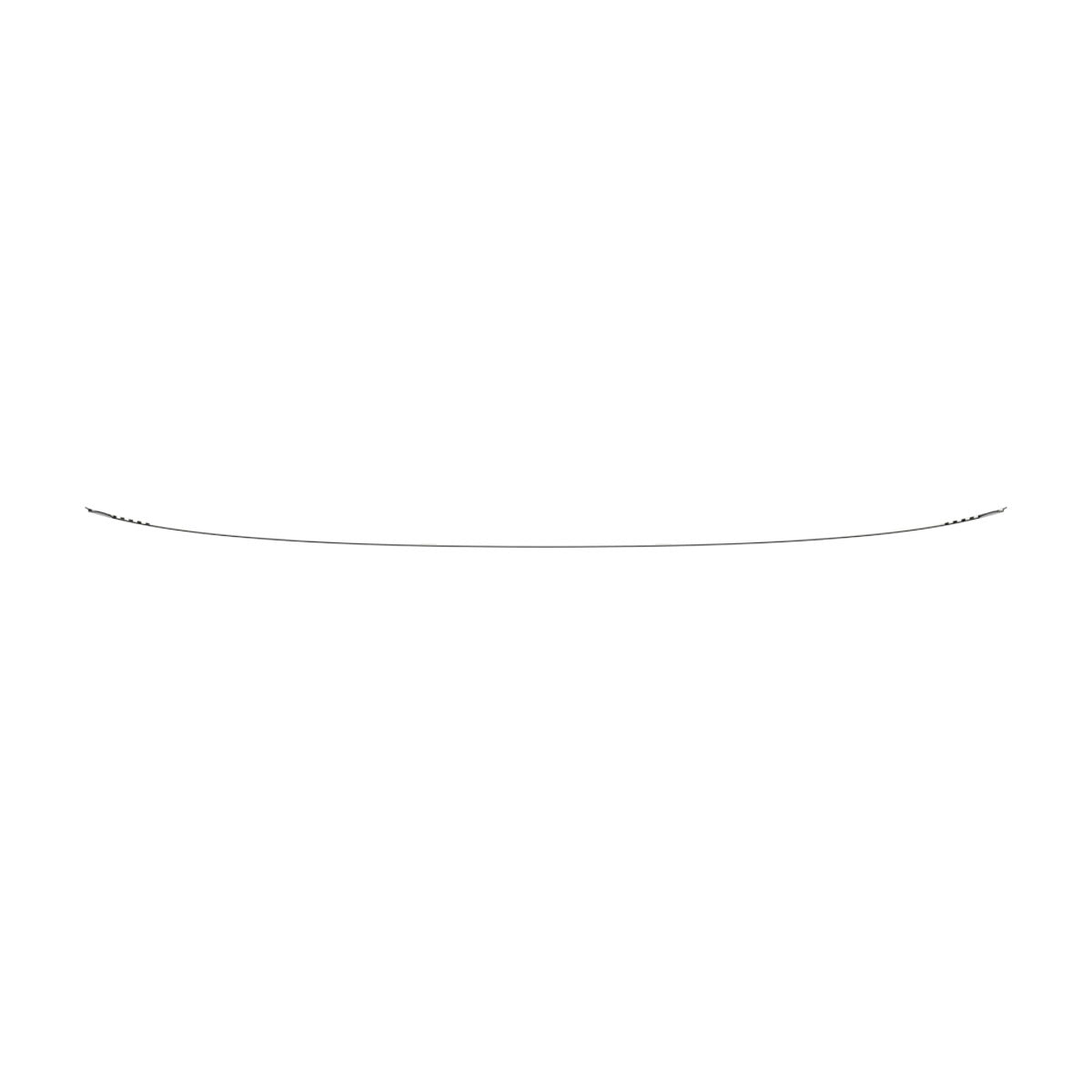 A white background with a delicate curved line and black dots, like Liquid Forces wakeboard path.